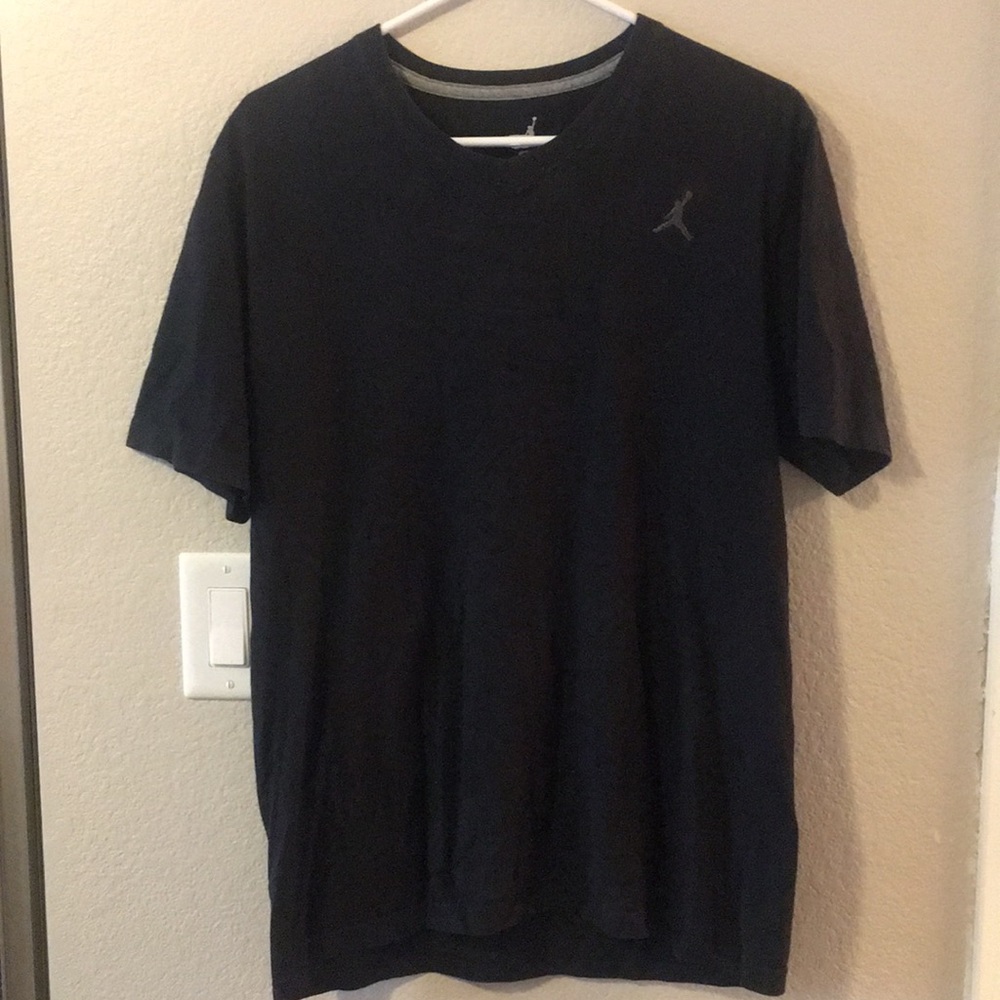Black Jordan tee.
